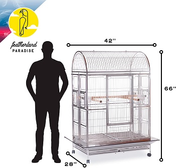Featherland Paradise Stainless Steel Cage
