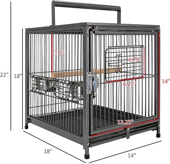 PawHut 22 Heavy Duty Cage