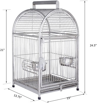 Pawhut 25” Dome Top Cage