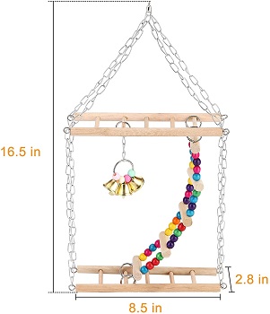 Filhome Hanging Bird Ladder