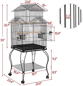 Yml 24 Dome Top Cage
