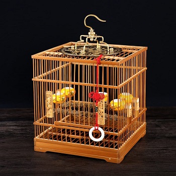 BEST OF BEST DECORATIVE WOODEN BIRD CAGE