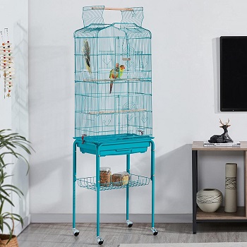 Yaheetech 64 Inch Open Top Cage