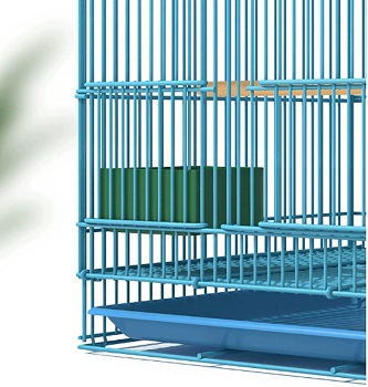 Yyds Wrought Iron Blue Cage For Birds Review