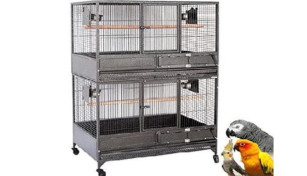 mcage ouble stacker divider cage