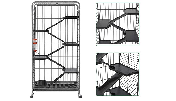 YINTATECH animal cage 52 inch with wheels