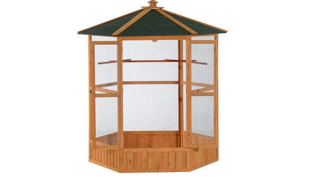 Pawhut Hexagon Bird Cage