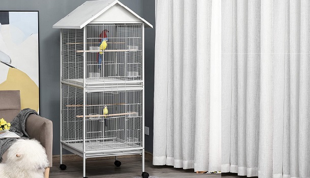 Pawhut Wrought Bird Cage