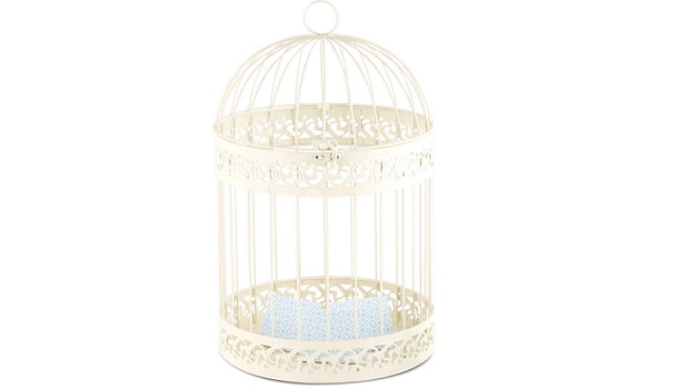 WeddingStar White Bird Cage